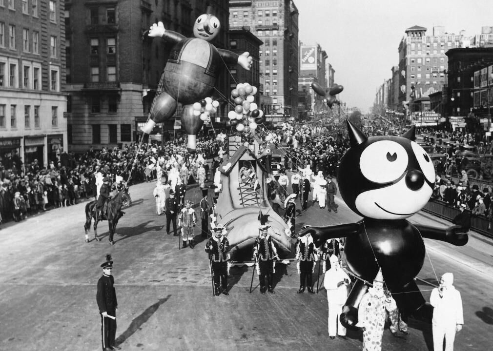 1924: The first Macy’s Thanksgiving Day Parade